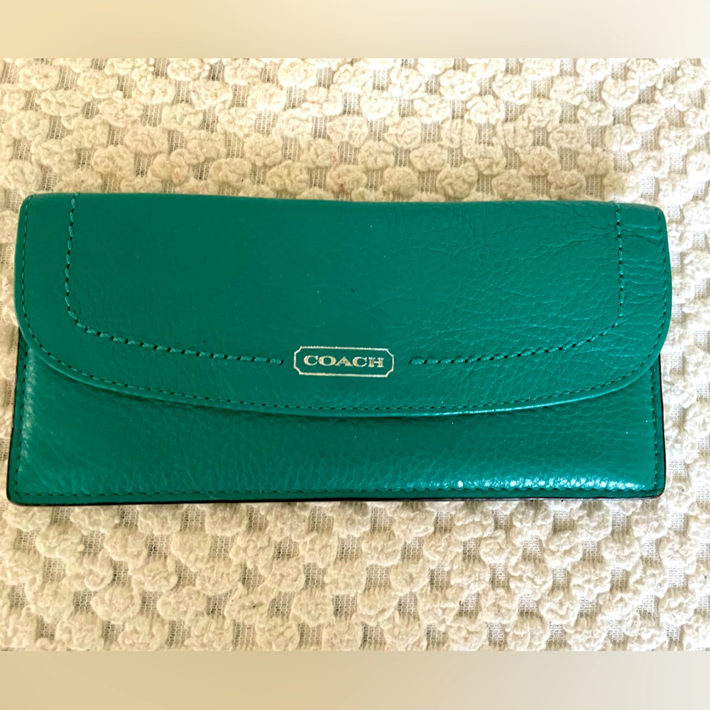 Coach slim wallet